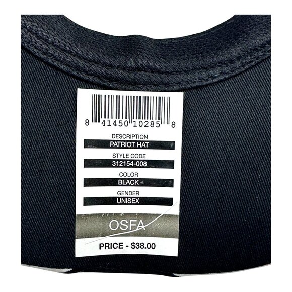 Formula 1 United States Grand Prix Hat Cap Strap Back Black F1 Racing NWT'S - Picture 6 of 9